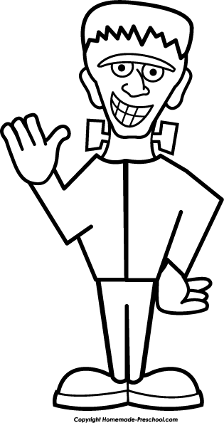 315x594 Halloween Black White Free Halloween 4 Clip Art Black