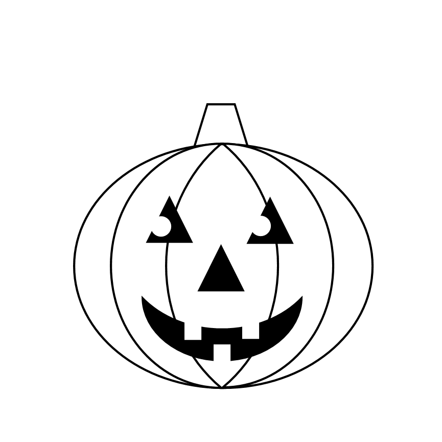 865x865 Halloween Black And White Halloween Clip Art Black And White