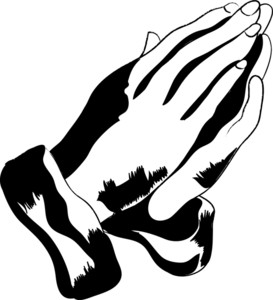 273x300 Praying Hands Clip Art Black And White Clipart Panda