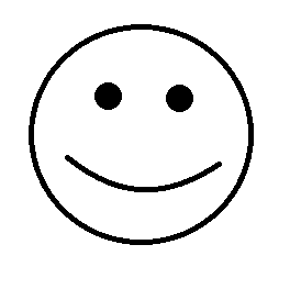 264x263 Happy Face Black And White Clipart Panda