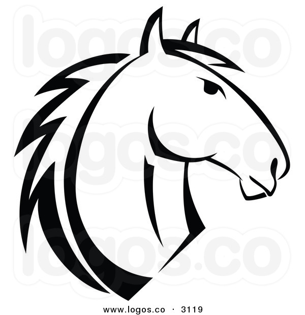 600x620 Best Horse Clipart Black And White
