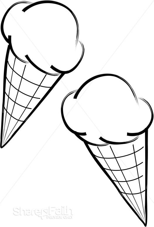 526x776 Ice Cream Social Church Food Clipart