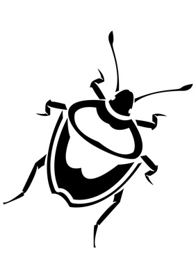 282x400 Beetle Clipart Bug