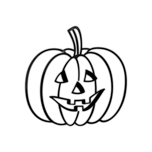 512x512 Jack O Lantern Jack Lantern Clipart Black And White Free 2