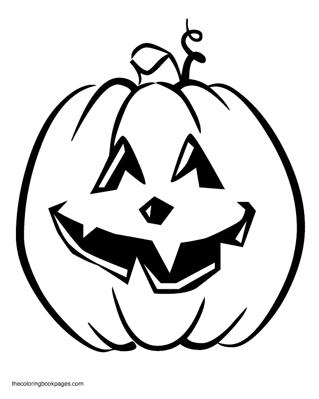 Black And White Jack O Lantern | Free download on ClipArtMag