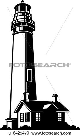 278x470 Lighthouse Clipart Graphic