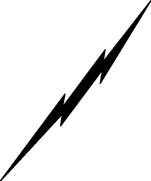 503x600 Long Clipart Lightning Bolt