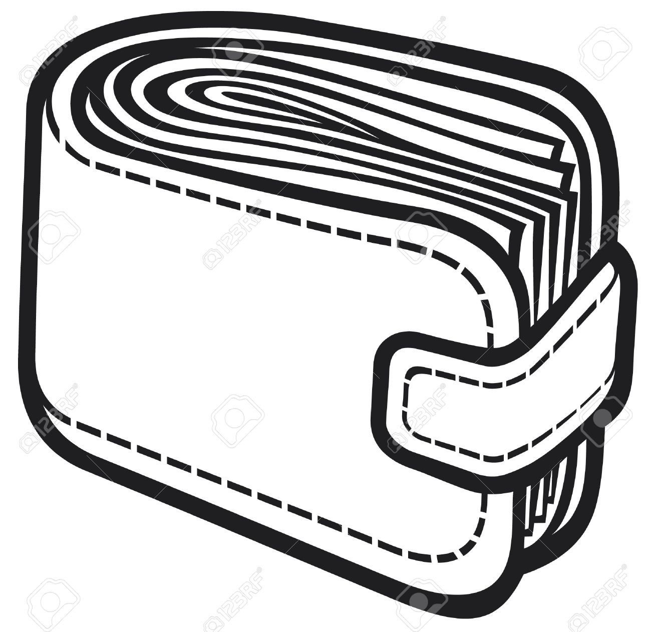 1300x1262 Leather Clipart Black And White