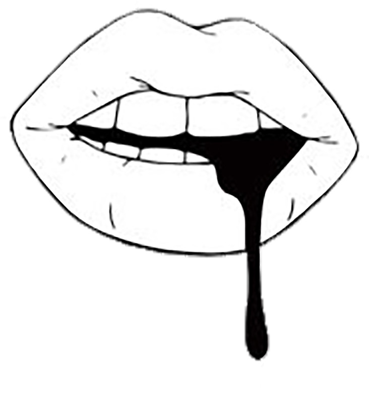 732x800 Mouth Stickers By Strangdesigns Redbubble