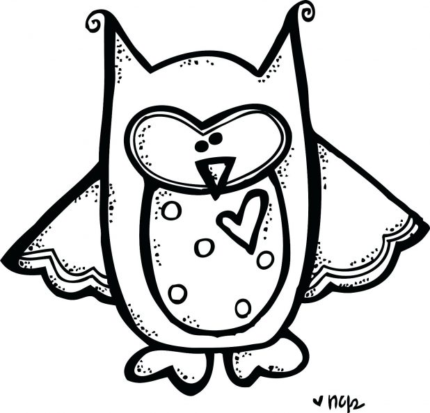 Black And White Owl Clipart | Free download on ClipArtMag