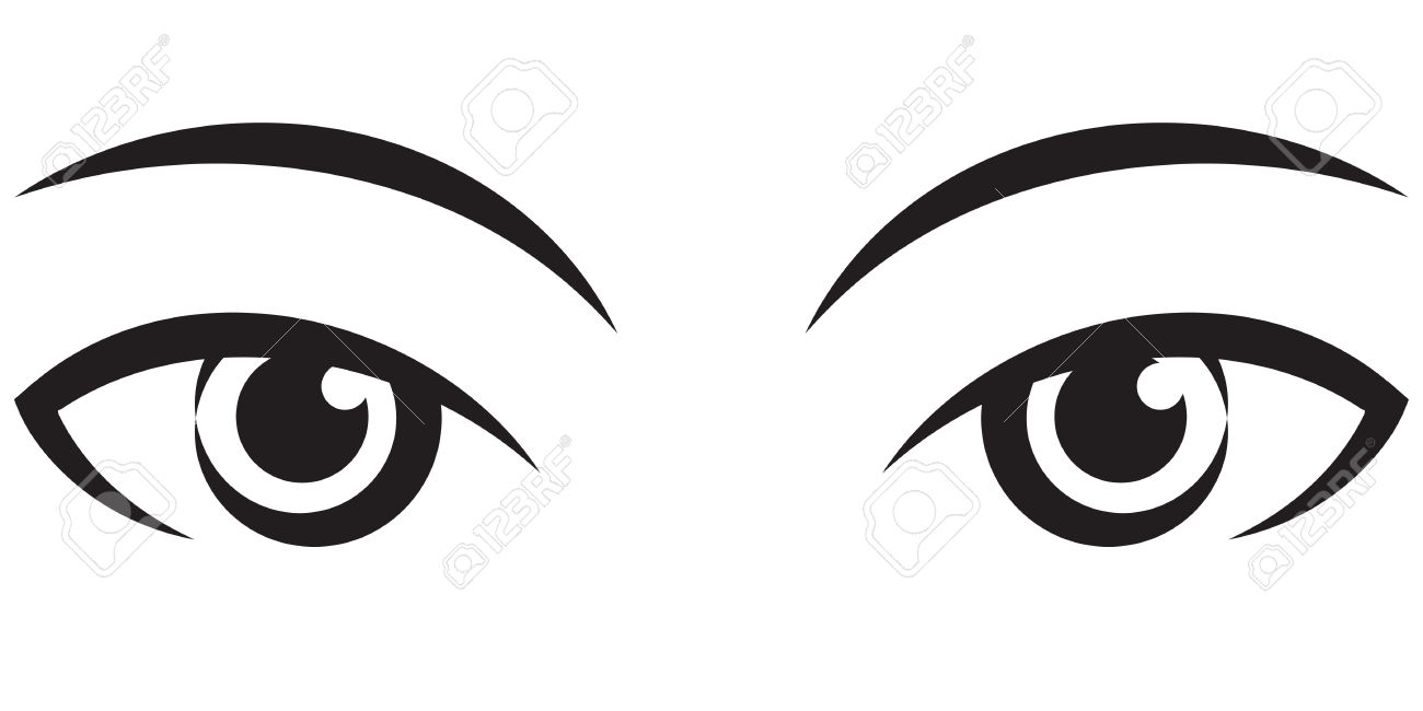 1300x650 Eyeball Clipart Pair Eye