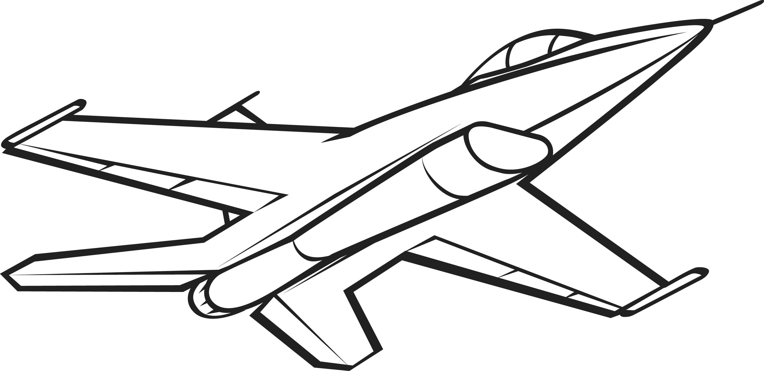 3032x1474 Aviation Clipart Black And White