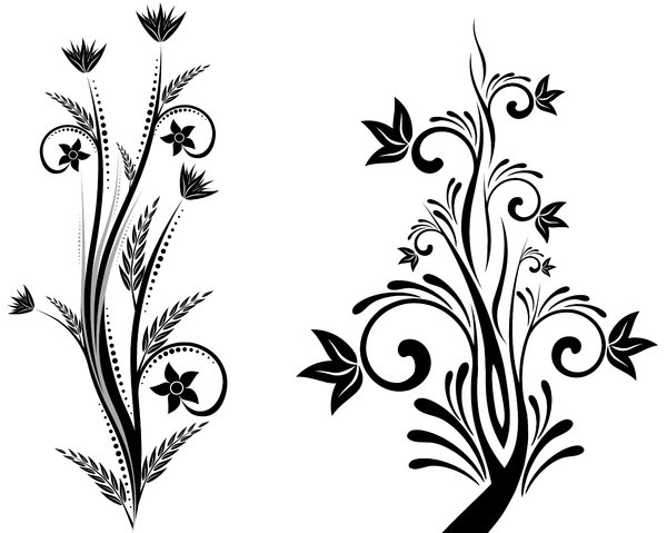600x479 Simple Flower Designs Black And White Free Download Clip Art