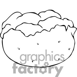 300x300 Baked Potato Clipart