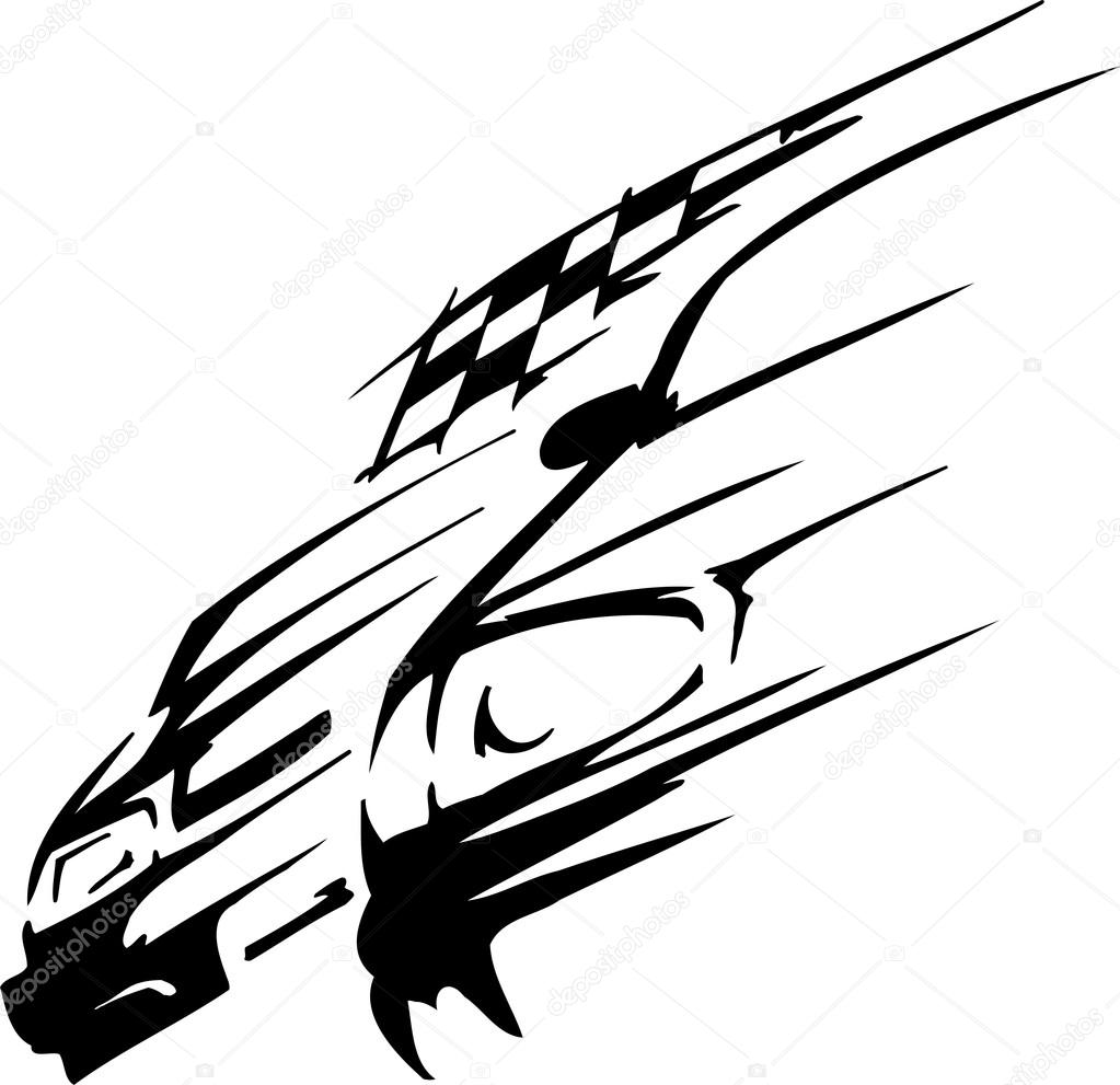 1023x991 Street Stock Race Car Black And White Clipart