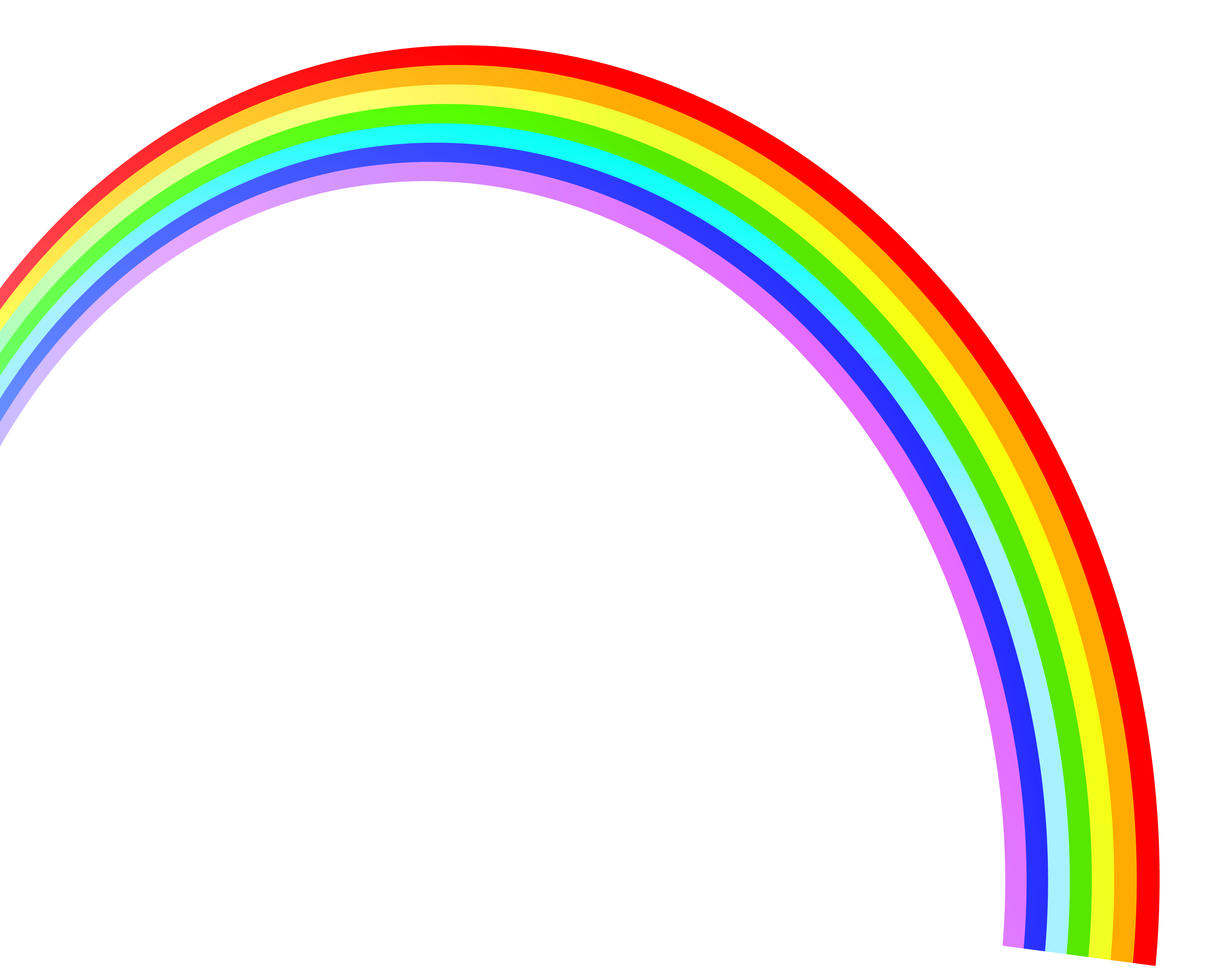 3319x2699 Rainbow Clip Art Black And White Free Clipart Images