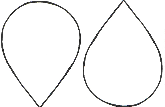 577x374 Raindrop Writing Template Free Download Clip Art