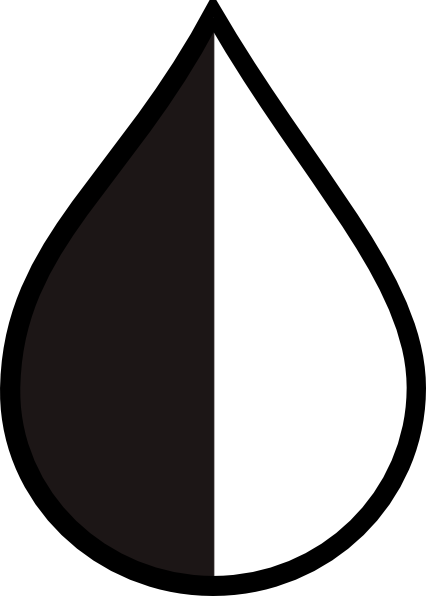 426x596 Half Raindrop Clip Art