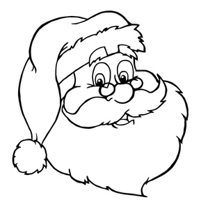 289x300 Free Santa Clipart Image