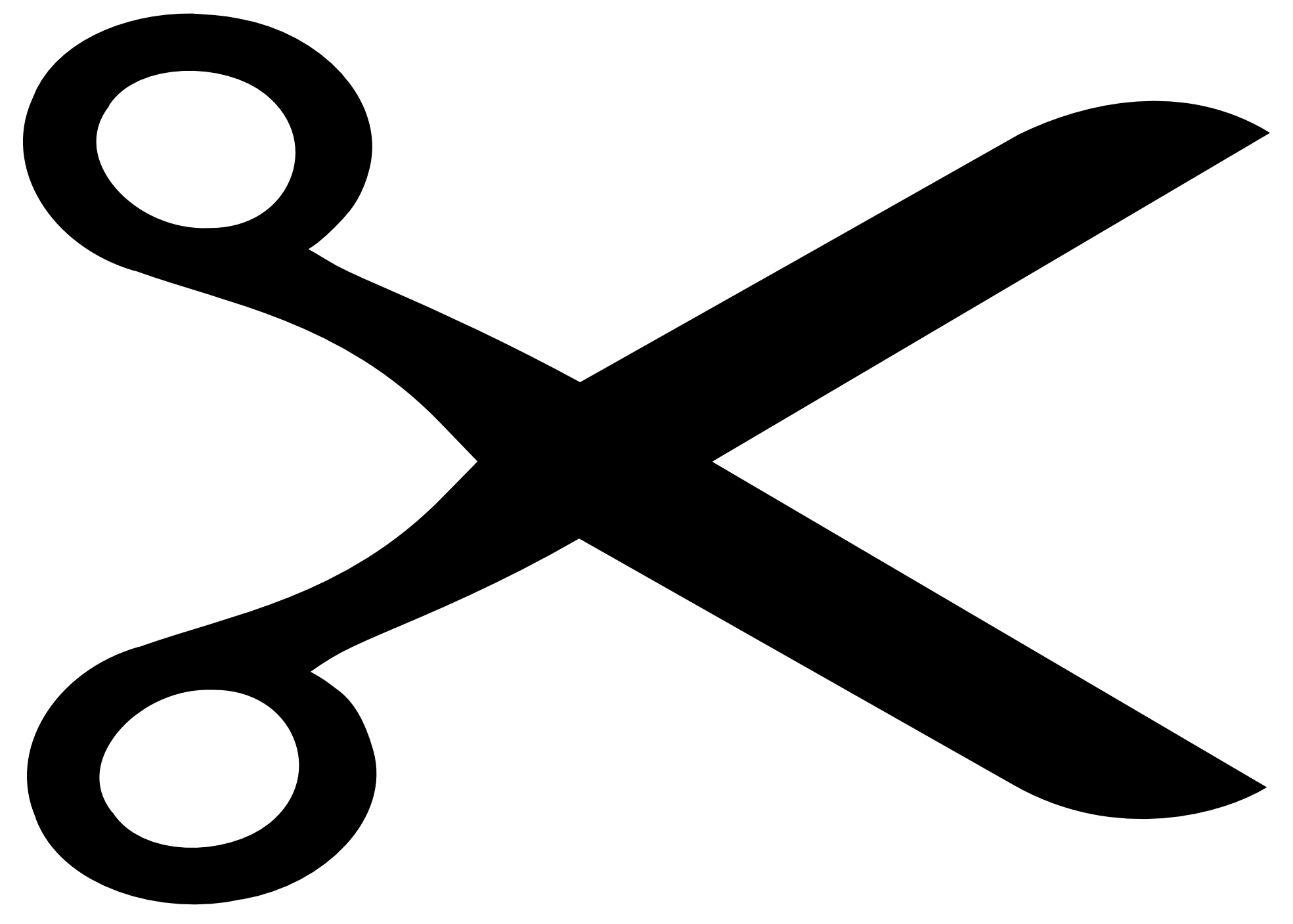 1969x1407 Scissors Clipart Black And White Free Clipart Images 3