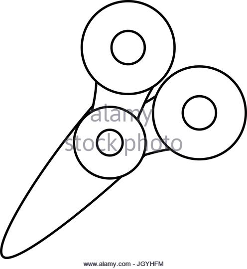 496x540 Cartoon Scissors Black And White Stock Photos Amp Images