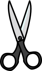 180x298 Scissors Clip Art