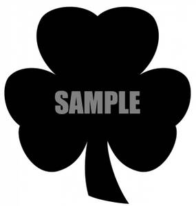 285x300 Shamrock Clip Art Black And White Border Clipart Panda