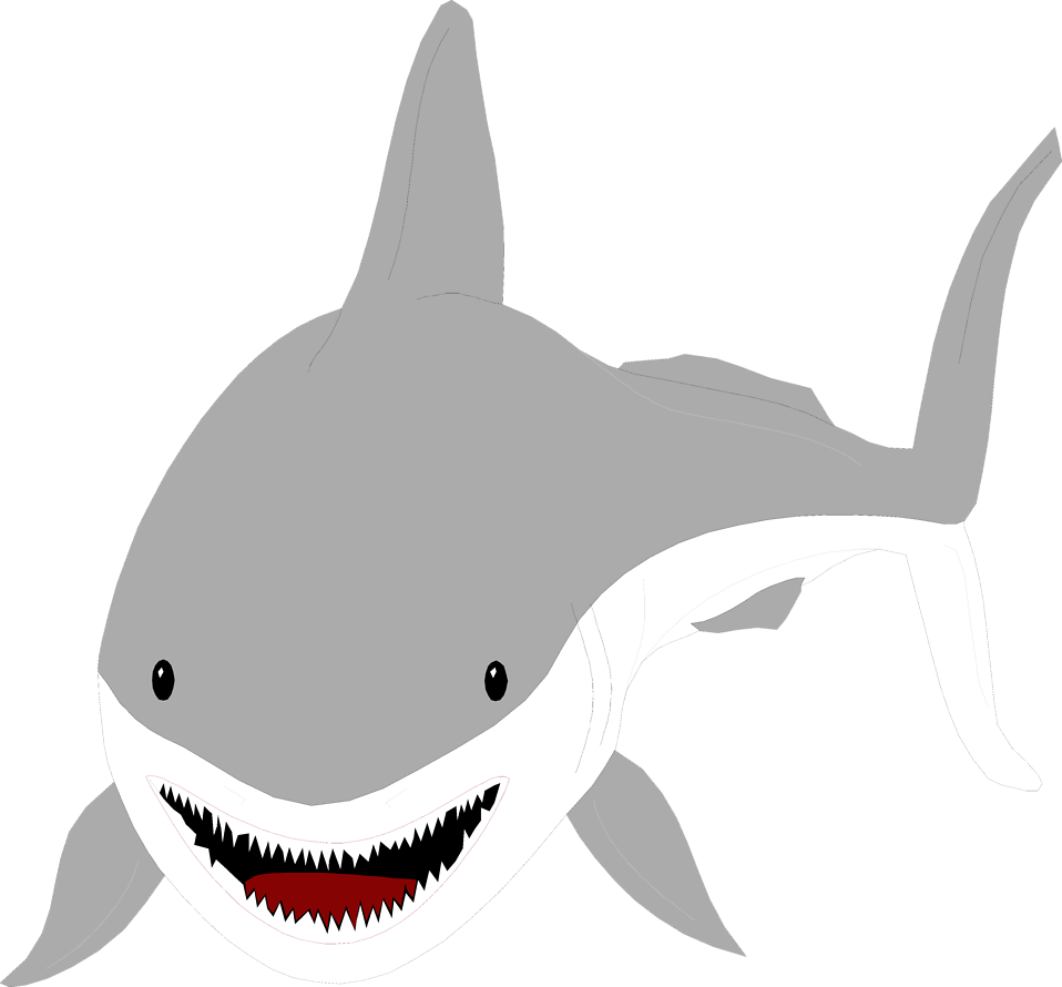 958x890 Great White Shark Clipart