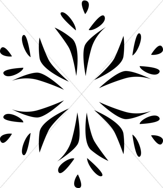 532x612 Radial Winter Design Page Accents
