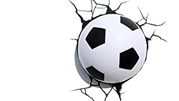355x200 3d Light Fx Plastic Soccer Ball Light