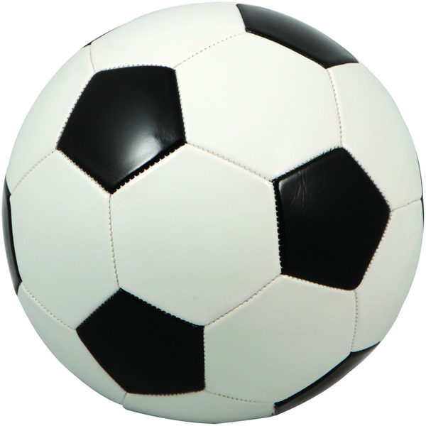 600x600 Wholesale Regulation Size Black White Soccer Ball (Sku 986159