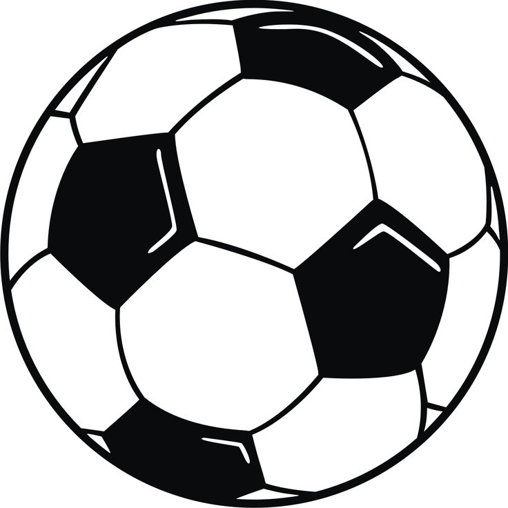 736x736 Kids Soccer Ball Clipart