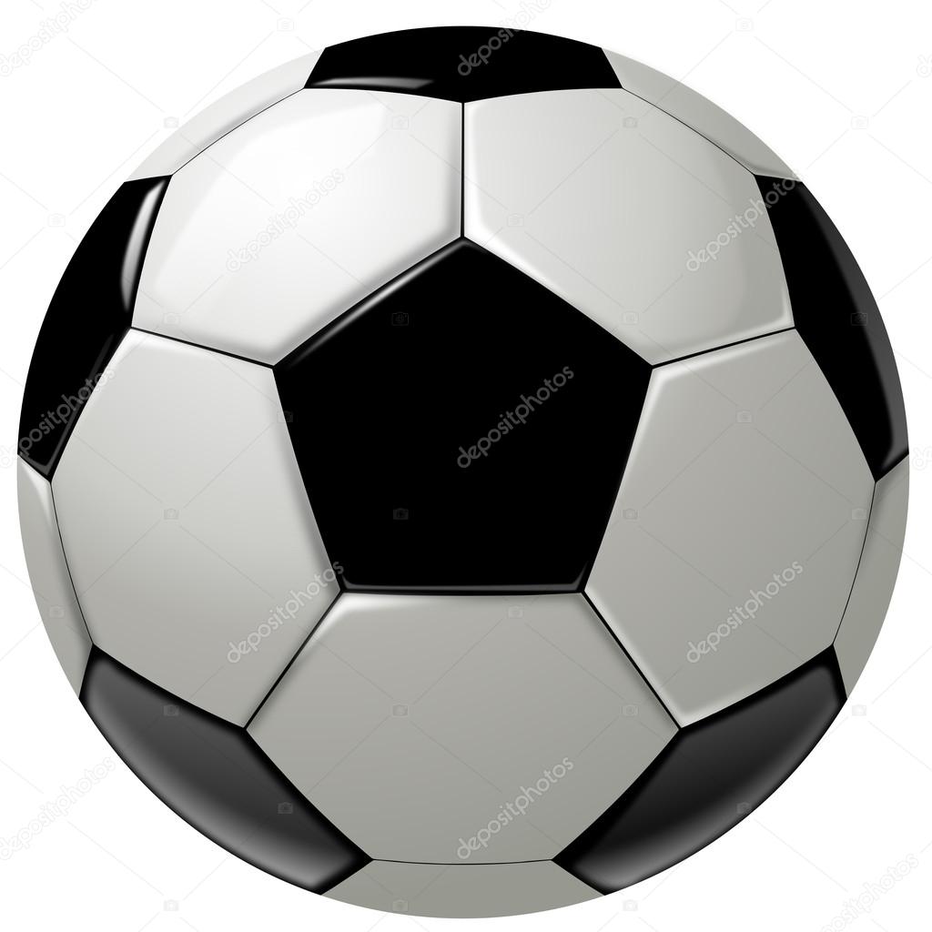 Black And White Soccer Ball | Free download on ClipArtMag