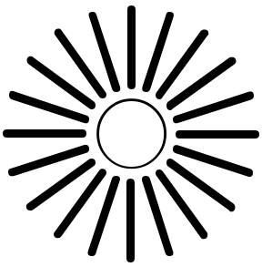 288x293 Sunshine Clipart Sun Ray