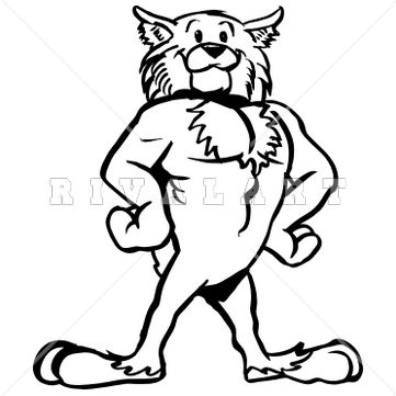 361x361 Wildcat Clipart Superhero