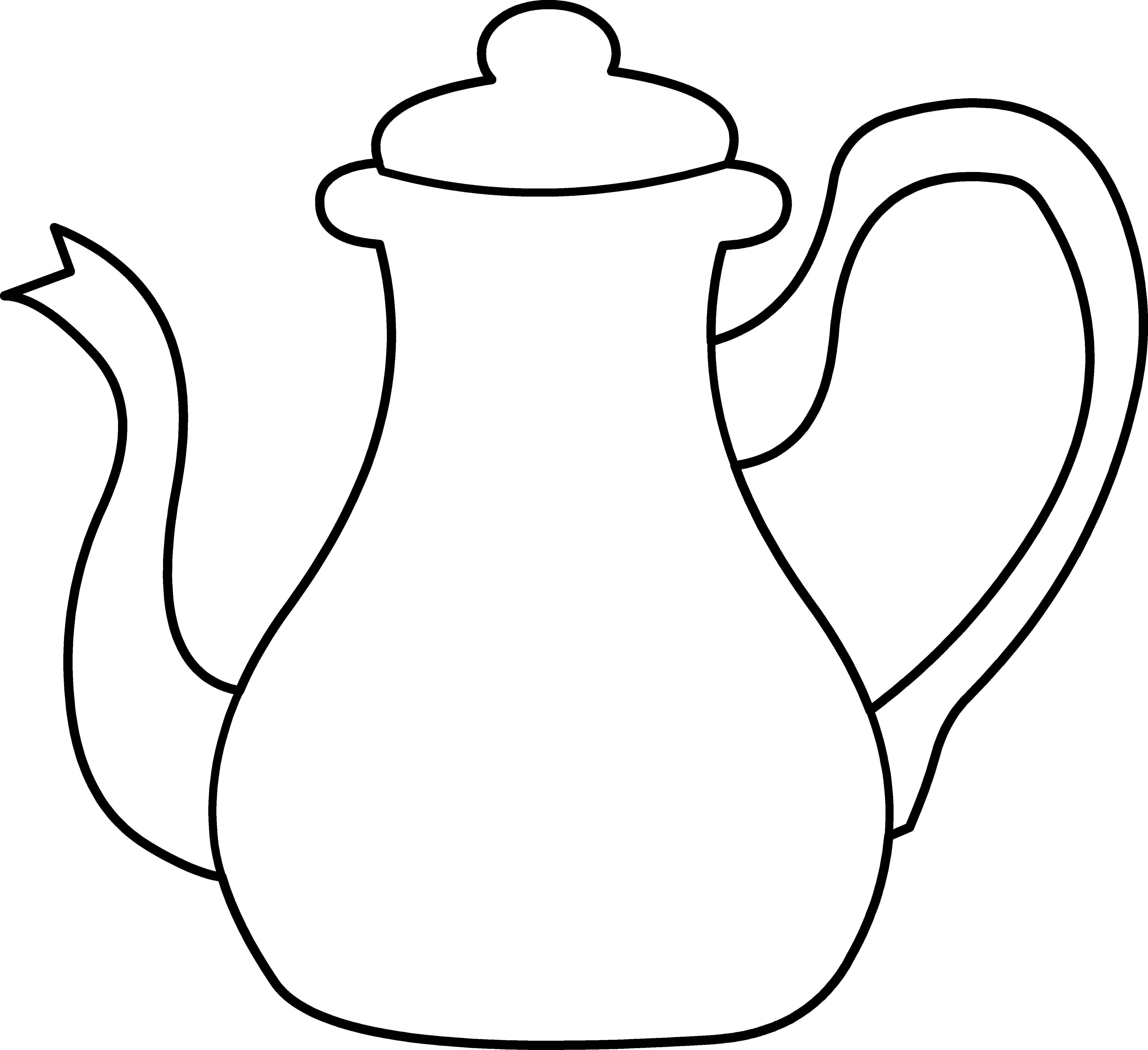 4950x4524 Tea Cup Clipart Kettle