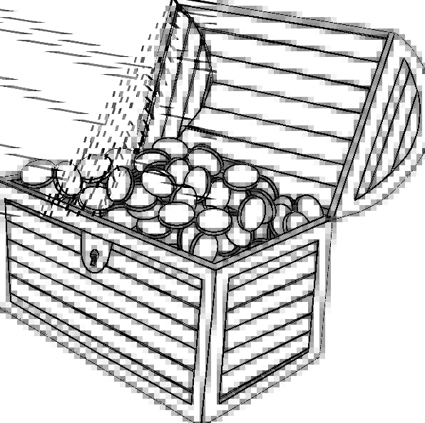 596x594 Treasure Chest, Chest, Finance, Changes, Business, Open, Exposed