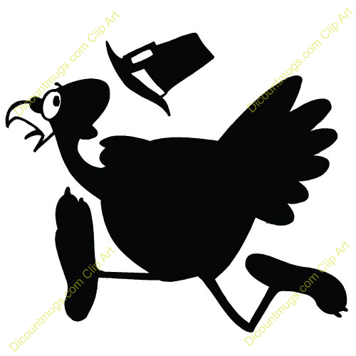 500x500 Turkey Clipart Shadow