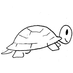 300x300 Turtle Clipart Simple