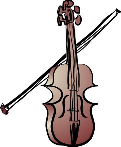 391x475 Violin Clipart Black And White Free Images