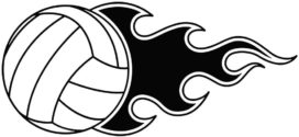 272x125 Volleyball Clipart
