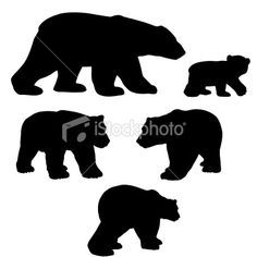 Black Bear Outline