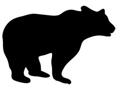 236x173 Grizzly Bear Silhouette Clip Art. Download Free Versions