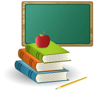 300x290 Blackboard Clipart Education
