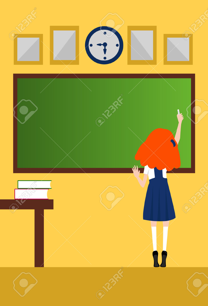 882x1300 Blackboard Clipart Classroom Item