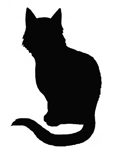 400x539 Pictures Of A Black Cats. Black Cat Silhouette