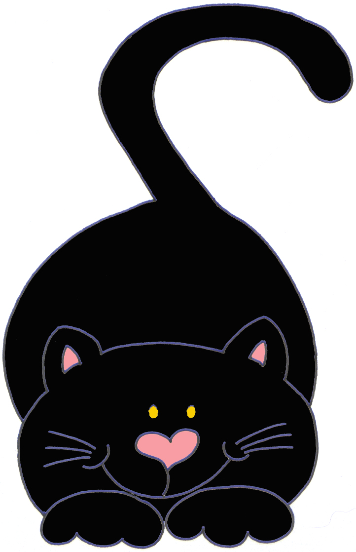 722x1118 Gatinhos Pretos Para Decoupage Black Cats, Clip Art And Cat