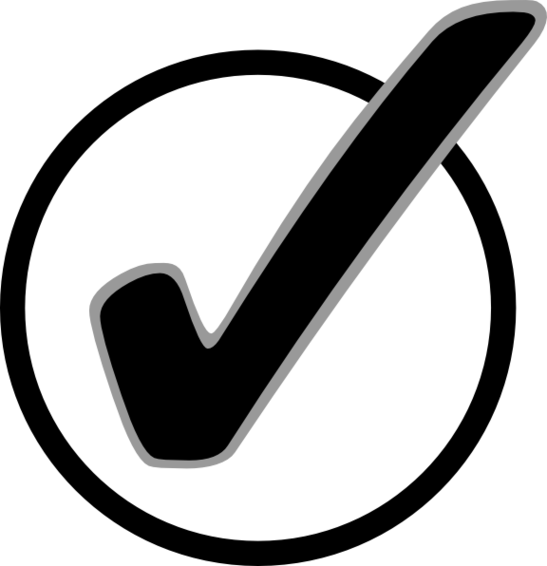 547x566 Check Mark Clip Art