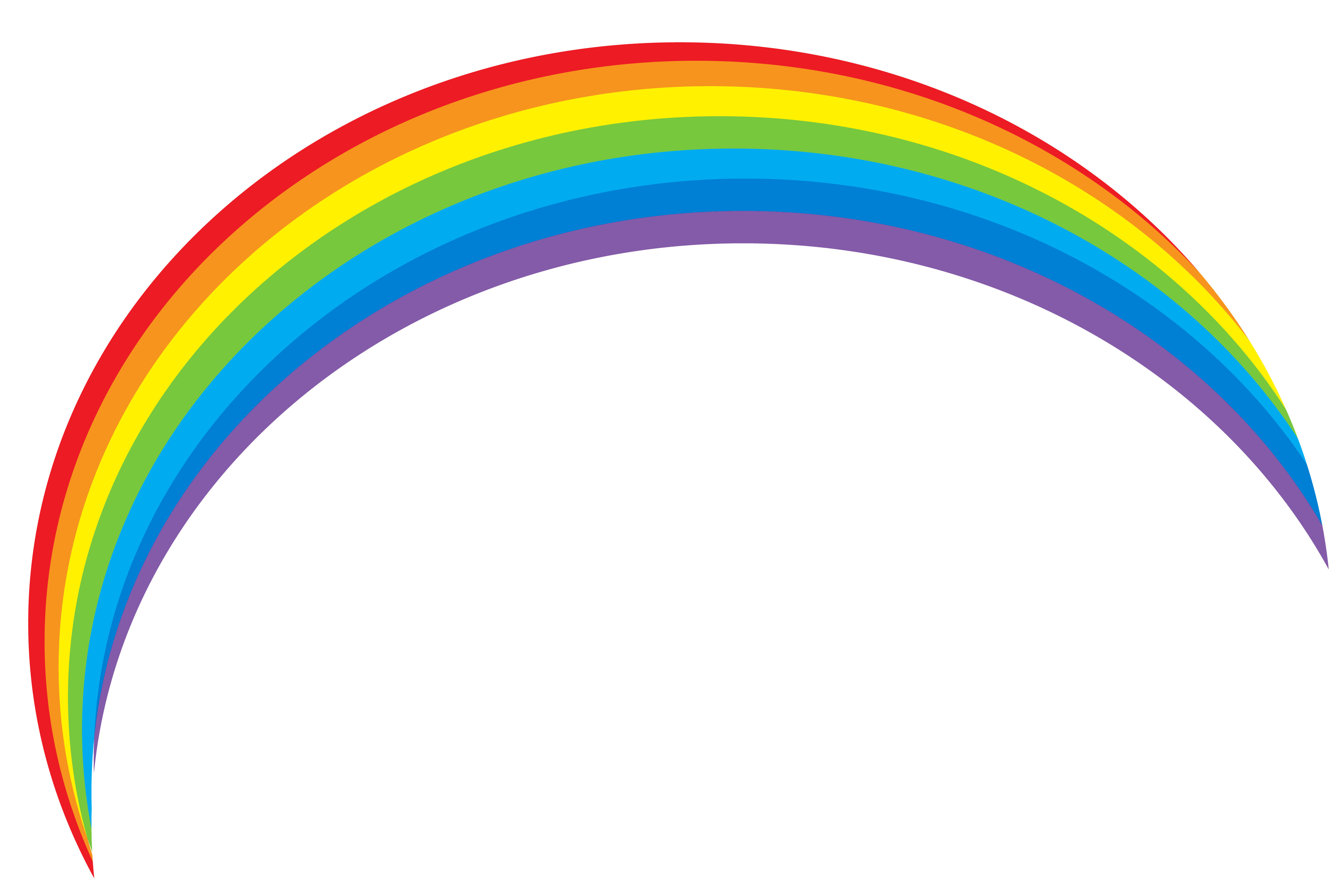 4577x3058 Top 80 Rainbow Clip Art