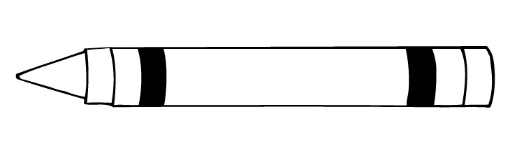 750x216 Blue Crayon Clipart Black And White Letters Example